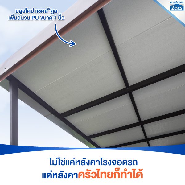 ชัตเตอร์ เกรย์ บลูสโคป แซคส์ (BLUESCOPE ZACS®)