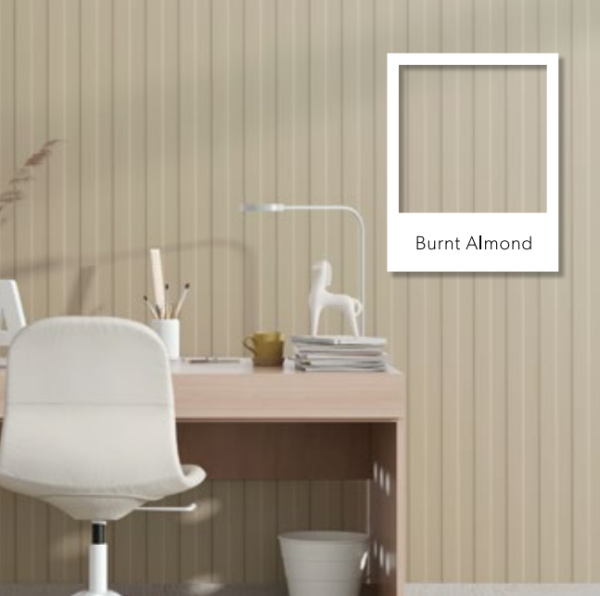 Burnt Almond SRI 72 Colorbond® แซนวิช พาเนล